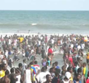Worlds first refrigerated beach